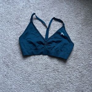 Stylish Blue Sports Bra for Women